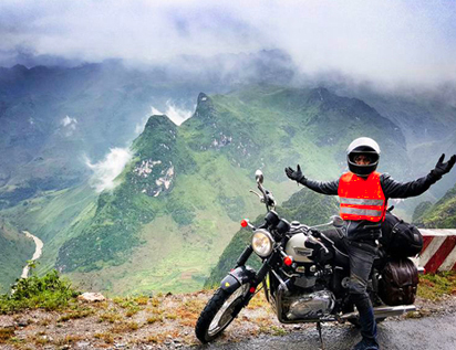Circuit a moto nord Vietnam